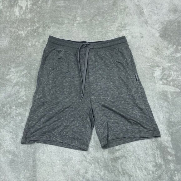Eddie Bauer Mens Lounge Shorts Gray Size S Soft Stretch 6878 - Picture 1 of 5